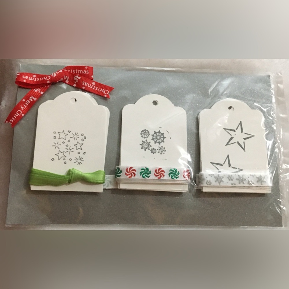 Snowflake Gift Tags Set